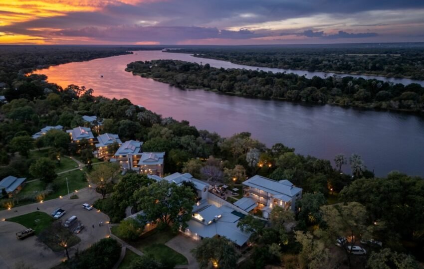 Palm River Hotel Aerial View